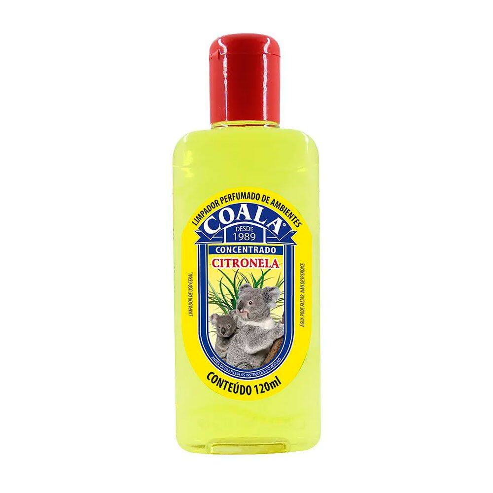 Limpador Perfumado Citronela 120ml Coala
