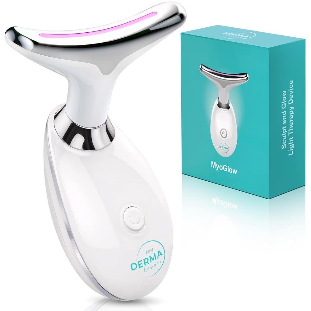Massageador de drenagem linfática MyoGlow da MDD Neck & Face