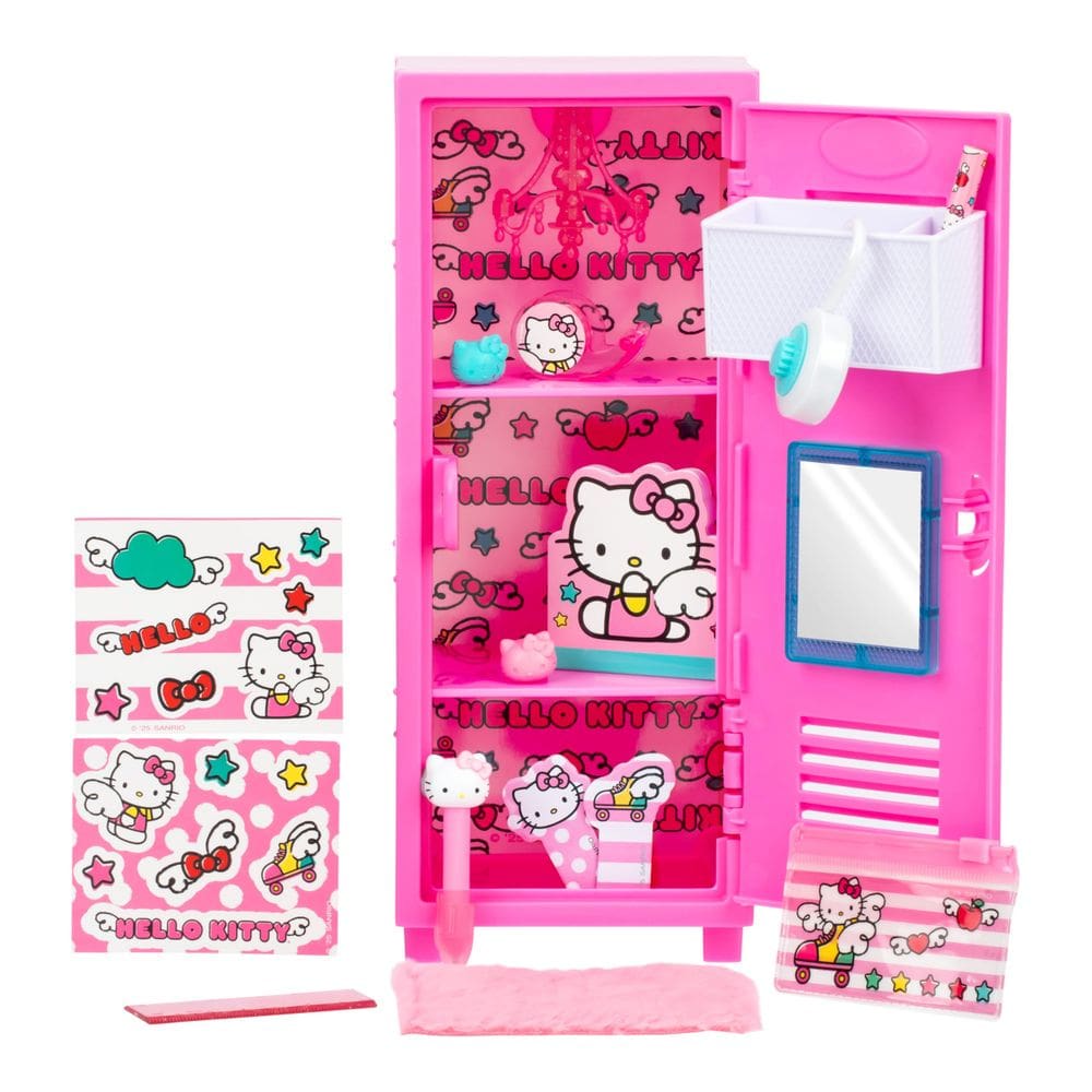 Micro Locker REAL LITTLES Hello Kitty® com mais de 15 surpresas