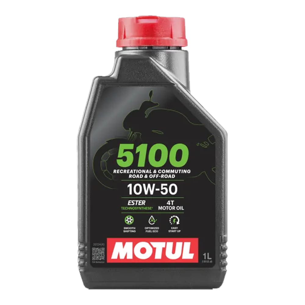 Óleo De Motor 4T Motul 5100 10W50 1 Litro