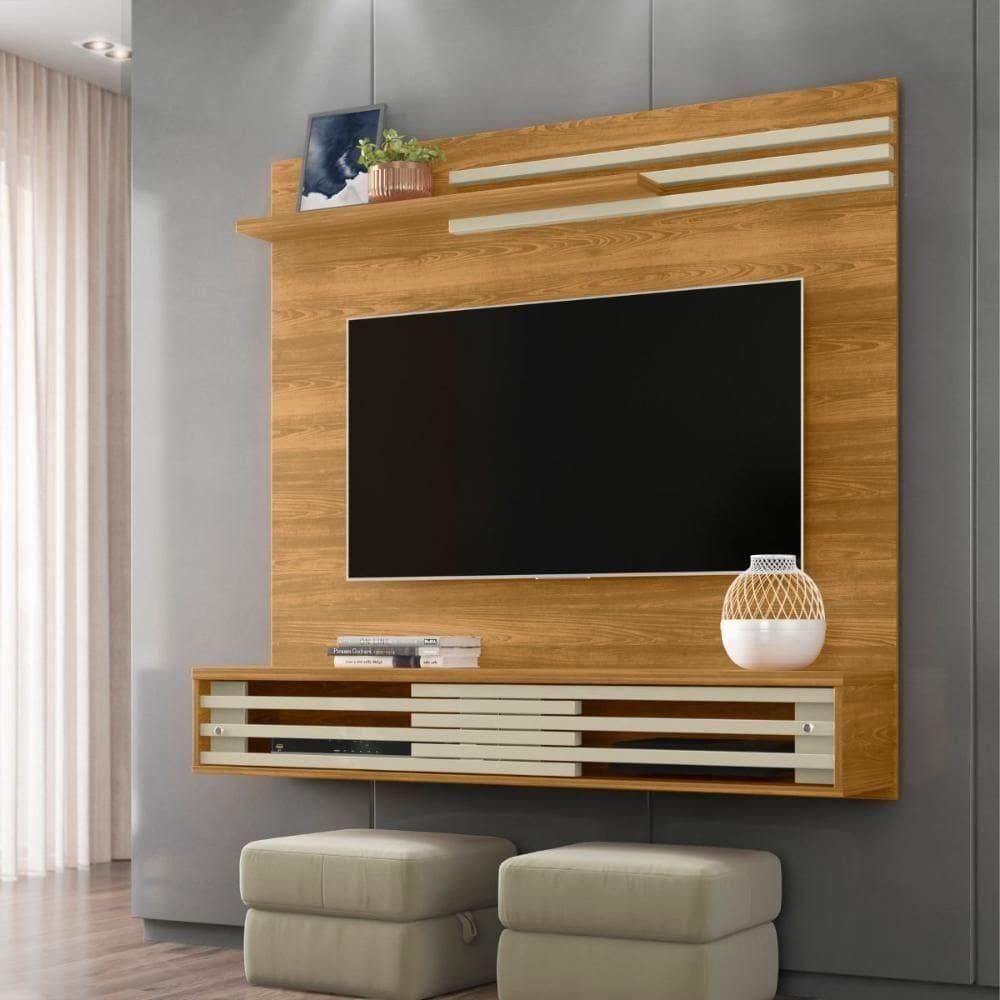 Home Para Tv Até 55 Polegadas Paris Cumaru Opala