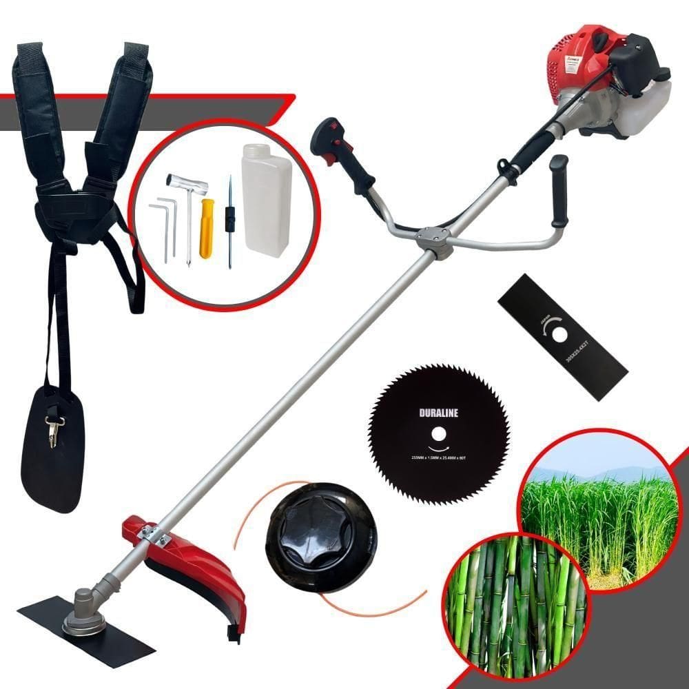 Roçadeira à Gasolina 2T CG520-P TB 2,2HP + Lâmina 80 Dentes