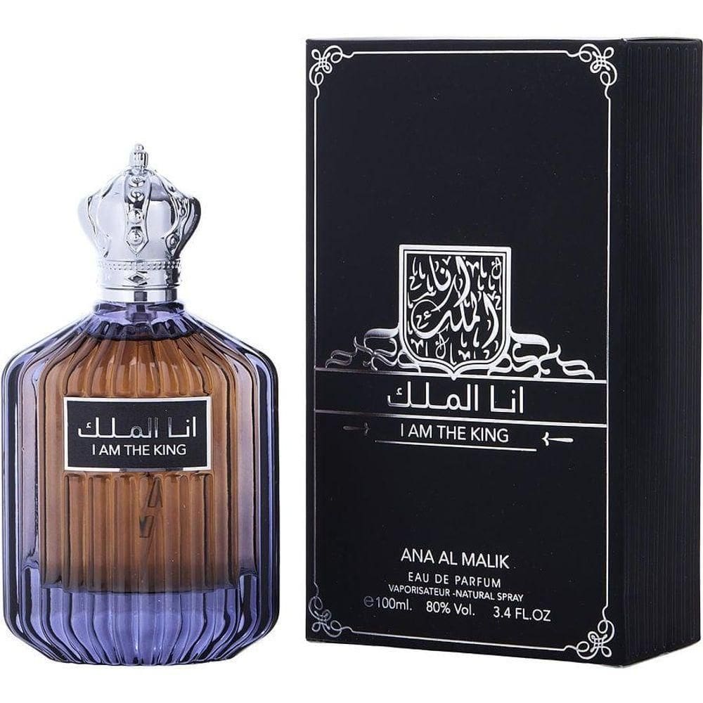 Perfume Masculino Ard Al Zaafaran Ana Malik I Am The King Edp Spray 100 Ml