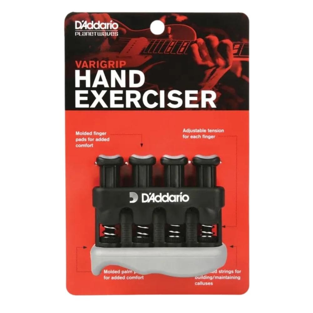 Exercitador Manual Varigrip Tensão Ajustável D`Addario - PW-VG-01