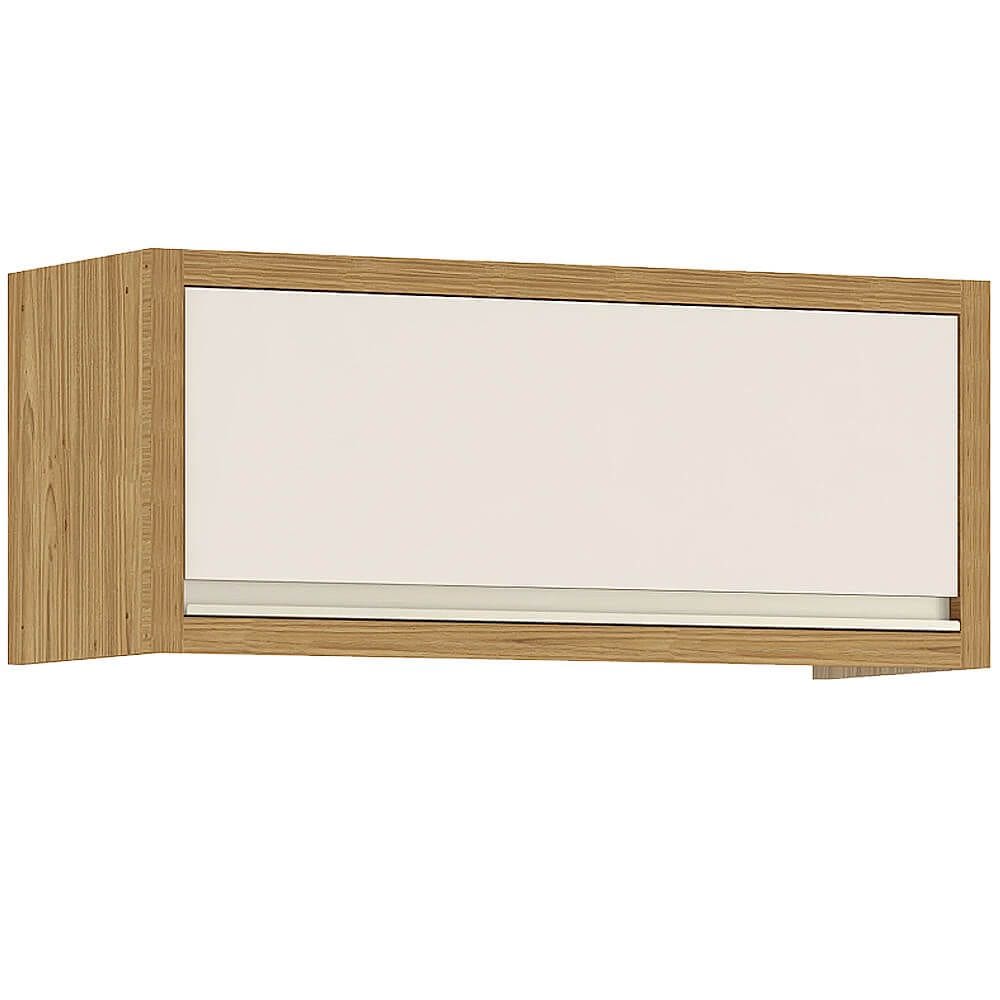 Armário Aéreo Lisboa 80cm 1 Porta Itatiaia Cor Off White