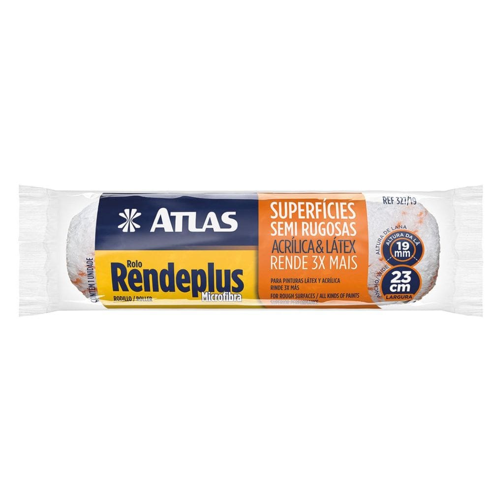 Rolo Rendeplus Microfibra (327/19) 23cm 19mm | Atlas