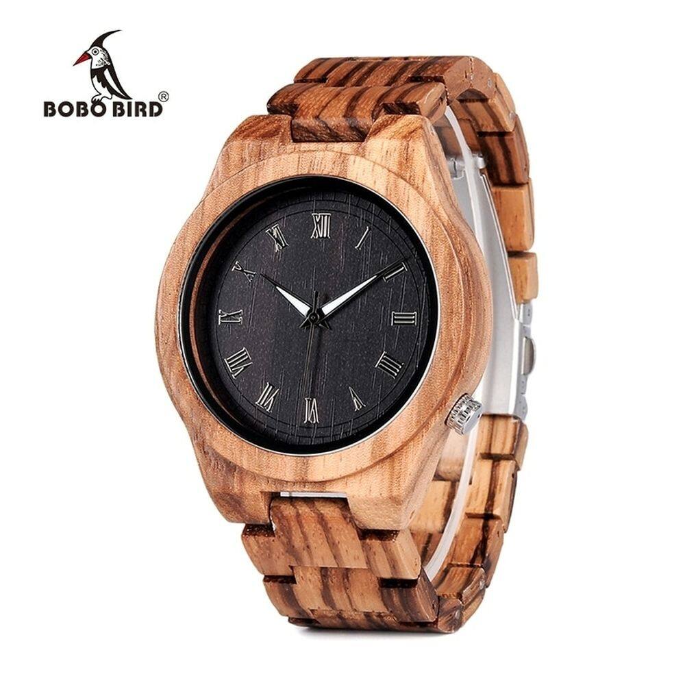 Relógio Masculino BOBO BIRD GM030AB À Prova D`Água