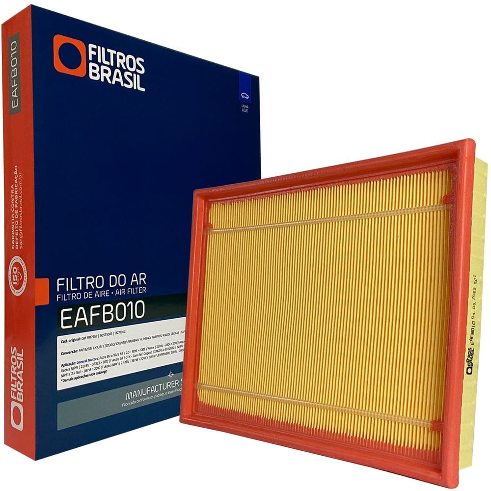 Filtro Ar Motor GM Astra GL GLS 1998 a 2011