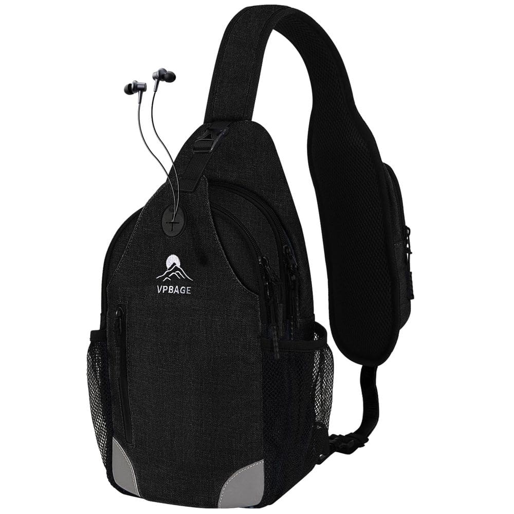 Bolsa Crossbody Sling VPBAGE para homens e mulheres à prova d`água
