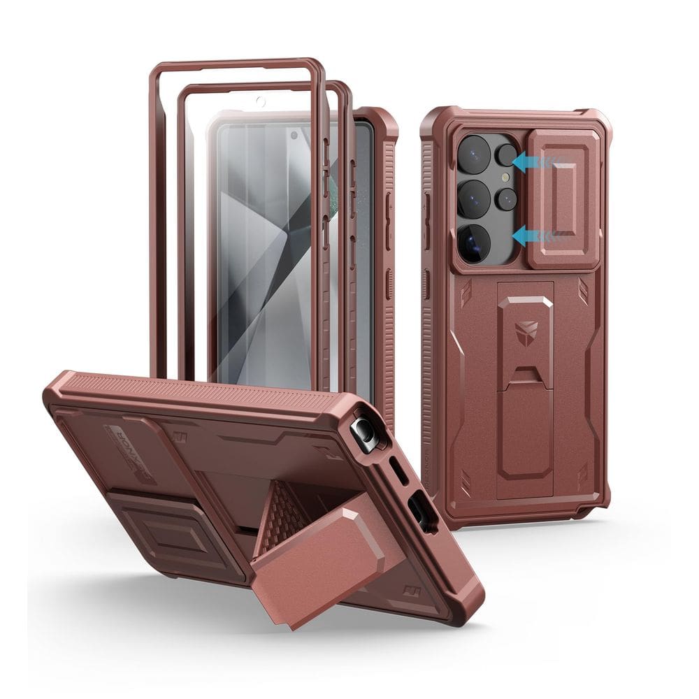 Capa Dexnor para Samsung Galaxy S25 Ultra com capa de câmera deslizante