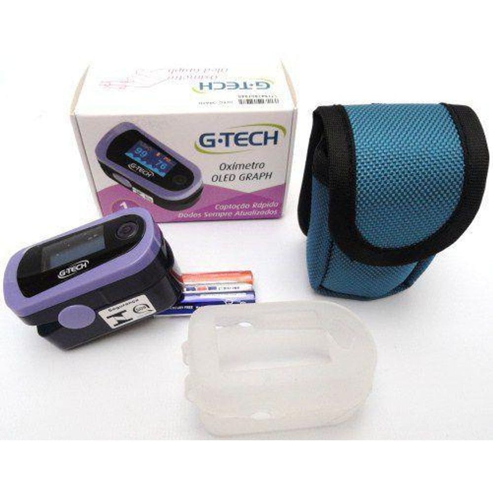 Oxímetro Digital De Pulso Portátil De Dedo G-tech