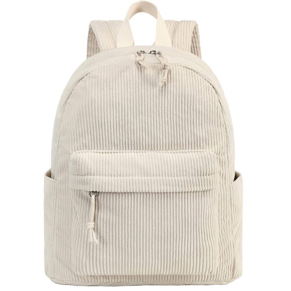 Mochila Bluboon Mini para meninas, criança, veludo cotelê floral