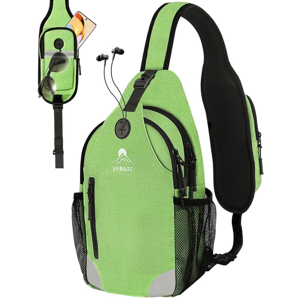 Bolsa Crossbody Sling VPBAGE para homens e mulheres à prova d`água