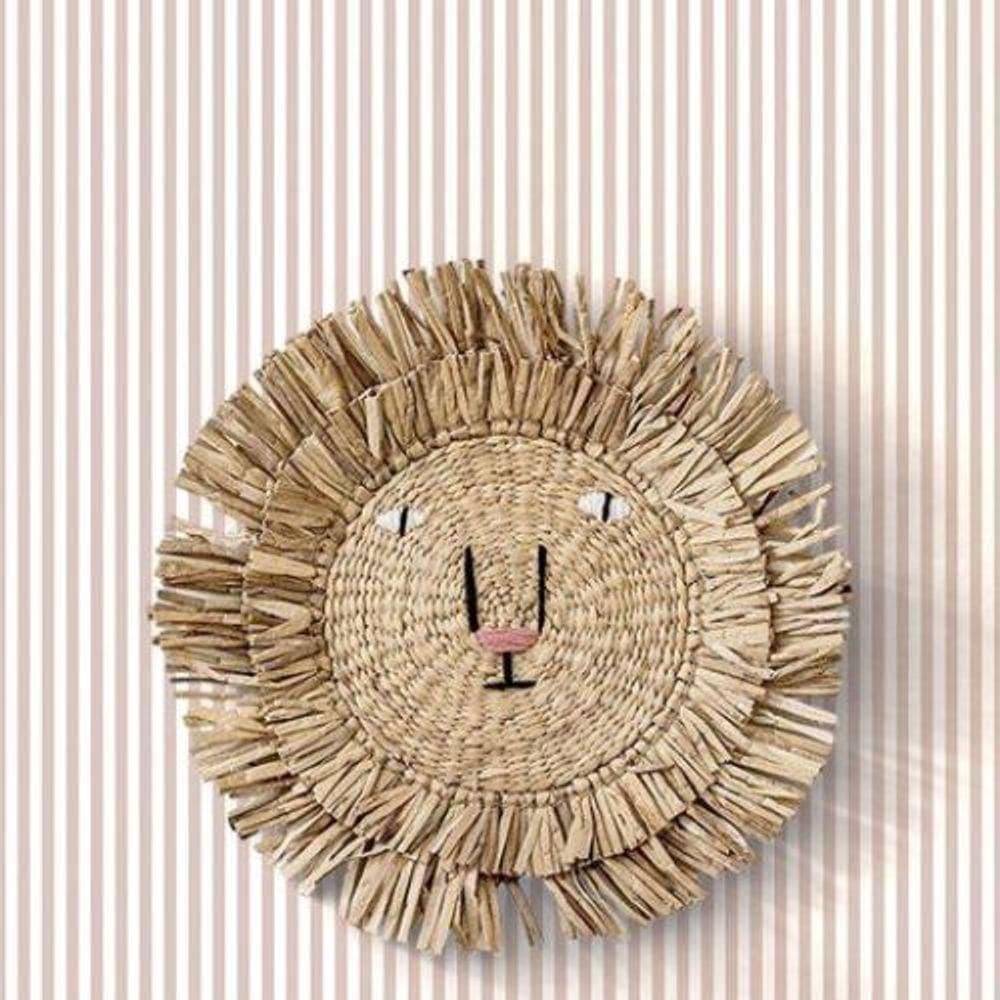 Papel De Parede Happy Listrado Rosa 14868