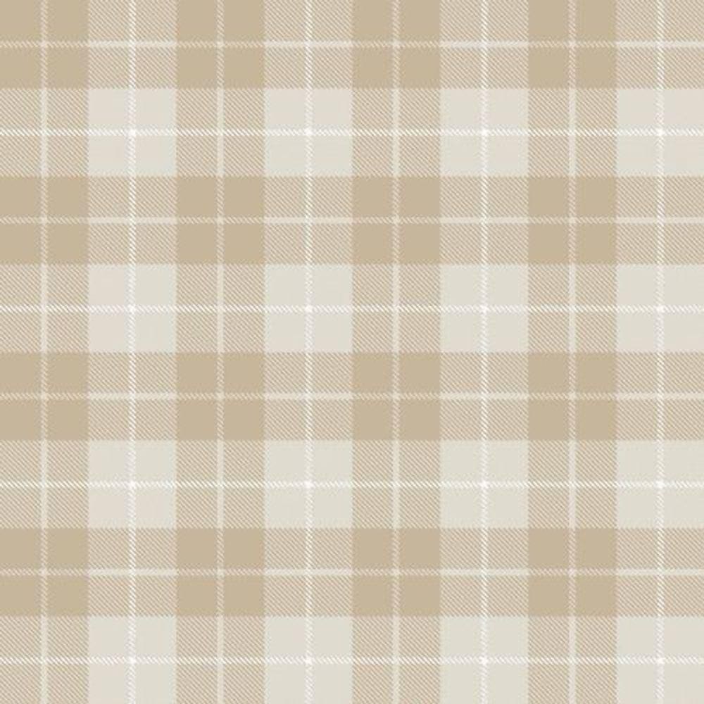 Papel De Parede Happy Xadrez Bege 14872