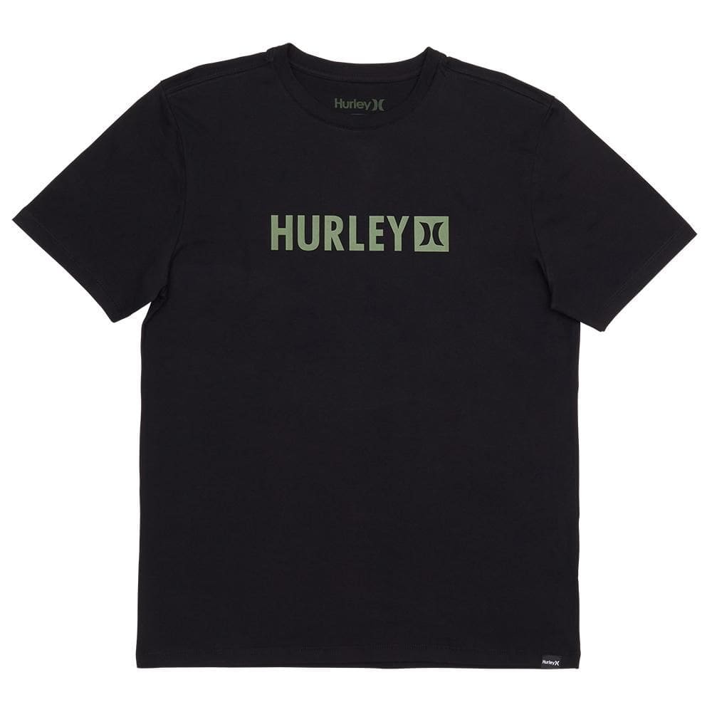 Camiseta Hurley Square WT25 Masculina Preto/Militar