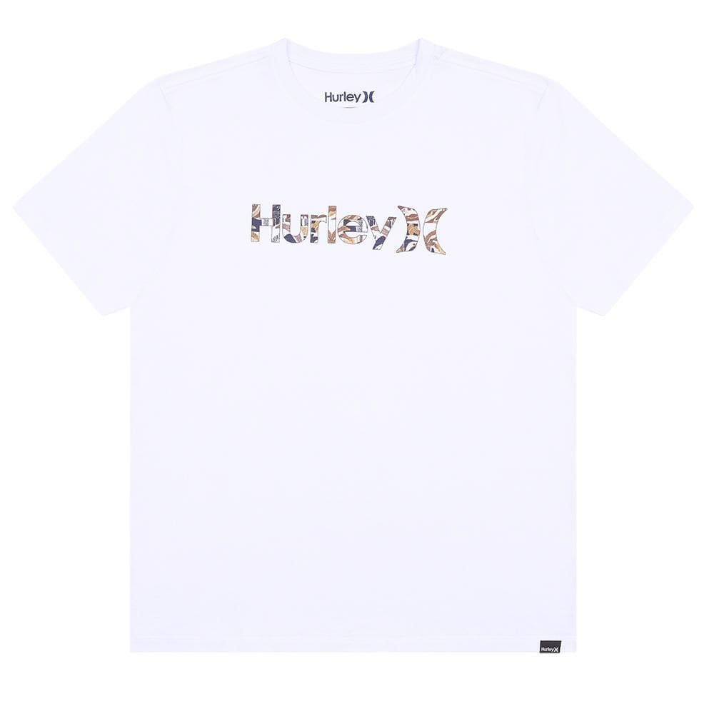 Camiseta Hurley O&O Surf Noise Over WT25 Masculina Branco