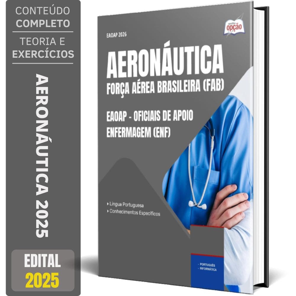 Apostila Aeronáutica Do Brasil 2025 Eaoap Oficiais Apoio