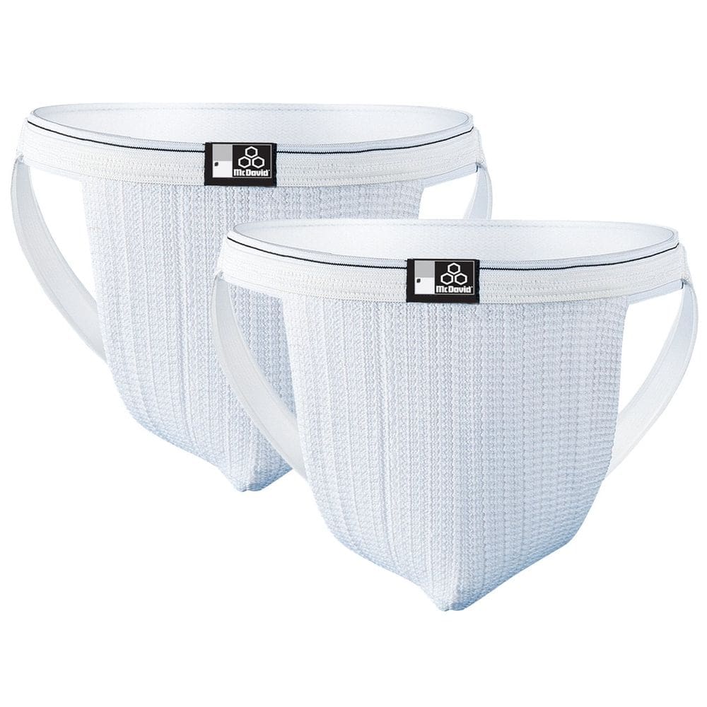 Pacote duplo Swim Supporter McDavid branco para adultos