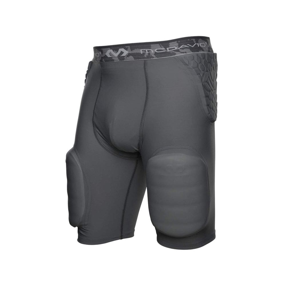 Calças de futebol McDavid Hex Rival 5 acolchoadas para jovens e adultos