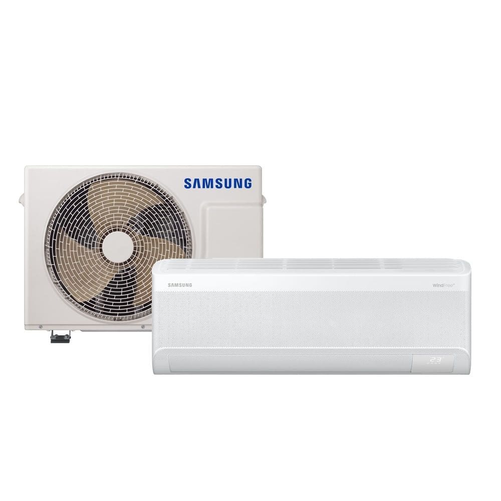 Ar Condicionado Split Hi Wall Inverter Samsung WindFree AI 12000 BTU/h Quente e Frio AR12DXFAAWKXAZ – 220 Volts