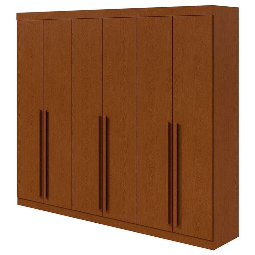 Guarda Roupa Casal Bertha 6 Portas Frassino - Lopas