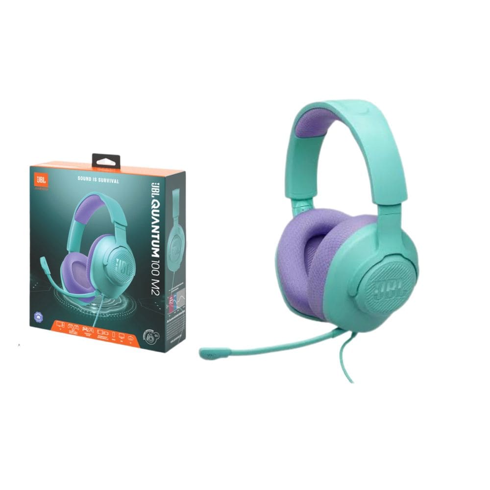 Fone Jbl Quantum 100 M2 Gamer On-ear Azul Bluetooth
