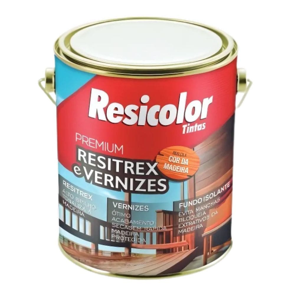 Verniz maritimo brilhante 3,6l | resicolor