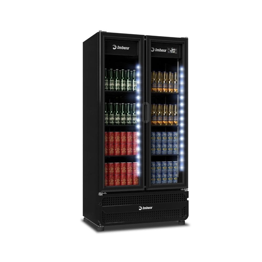 Cervejeira 2 Portas 810 Litros Full Black CCV480 Imbera 220V