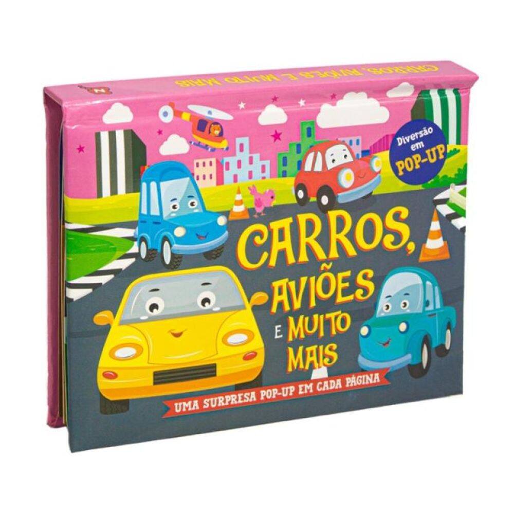 Carros, Aviões E Muito Mais: Uma Surpresa Pop-Up Em Cada Página