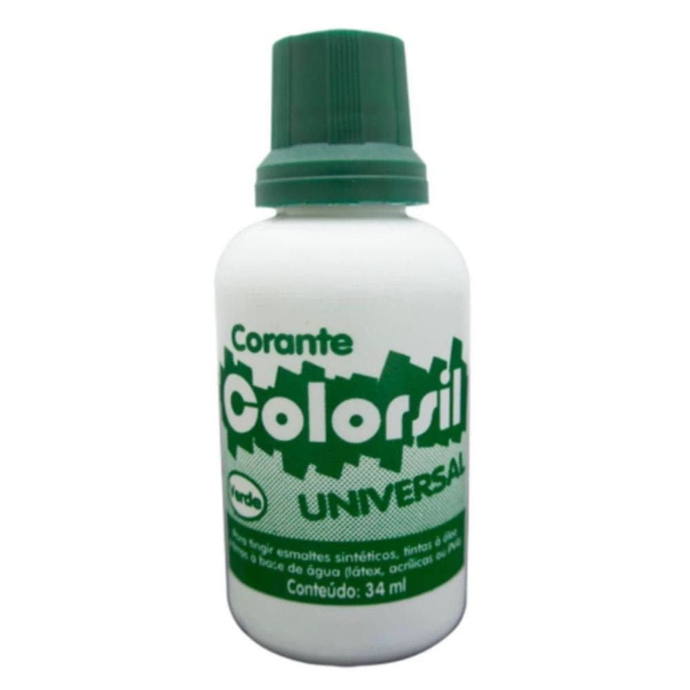 Corante universal verde 34ml | colorsil