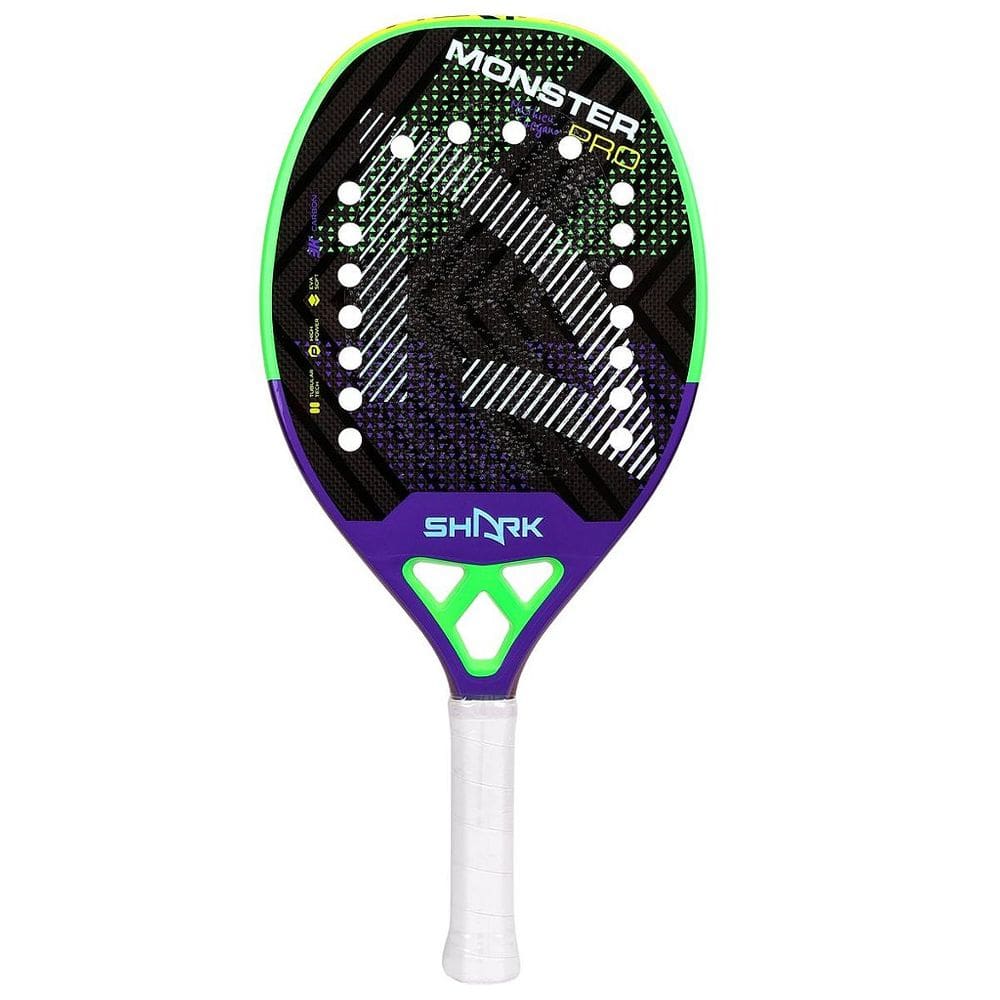 Raquete Shark Beach Tennis Monster 20mm - Mathieu Guegano