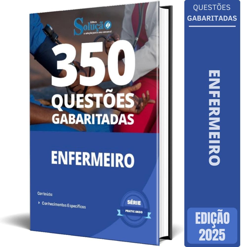 Caderno De Questões Enfermeiro - Questões Gabaritadas 2025