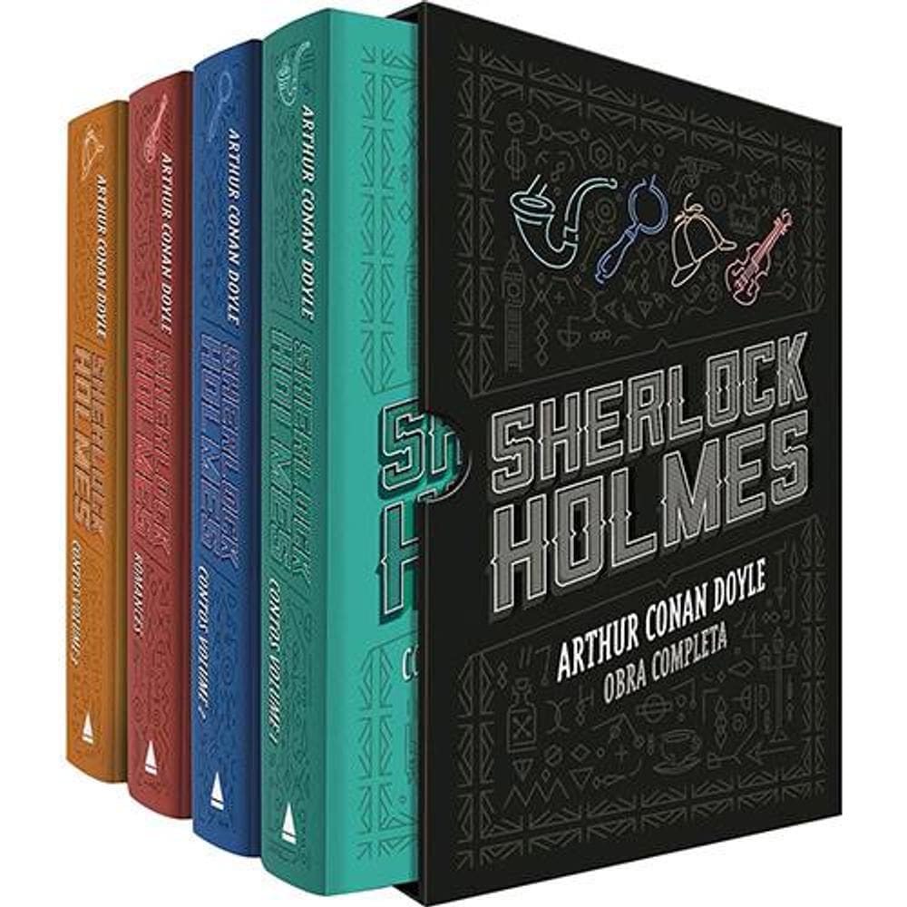 Box Sherlock Holmes - Obra Completa - 4 Livros