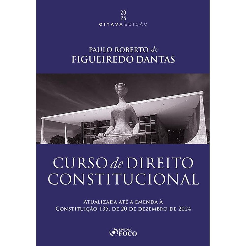 Curso de Direito Constitucional - 8ª Ed - (3103)