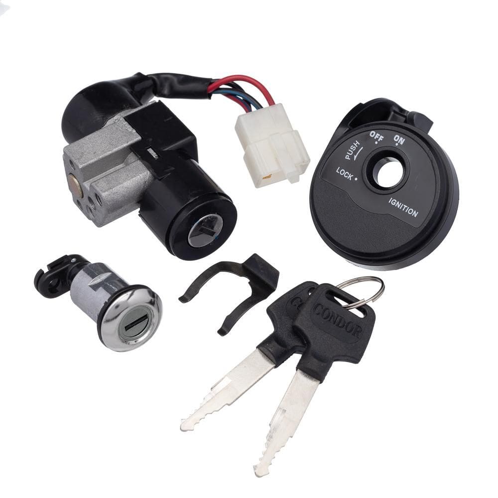 Chave Ignicao (kit Conjunto Travas) Condor Biz 110 I 16/17 [F016]