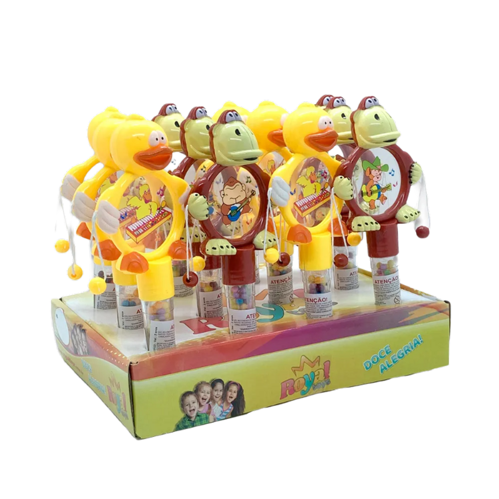 Tambor Toys Divertido com bala de açúcar Royal Toys 12 Unidd