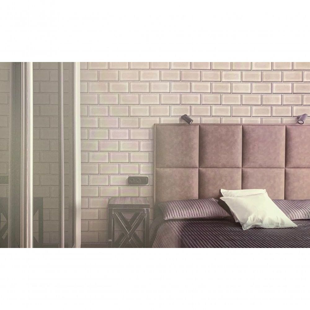 Papel De Parede Beaux Arts 2 Azulejo Tijolinho Ba220104 - Rolo 10m X 0,53m