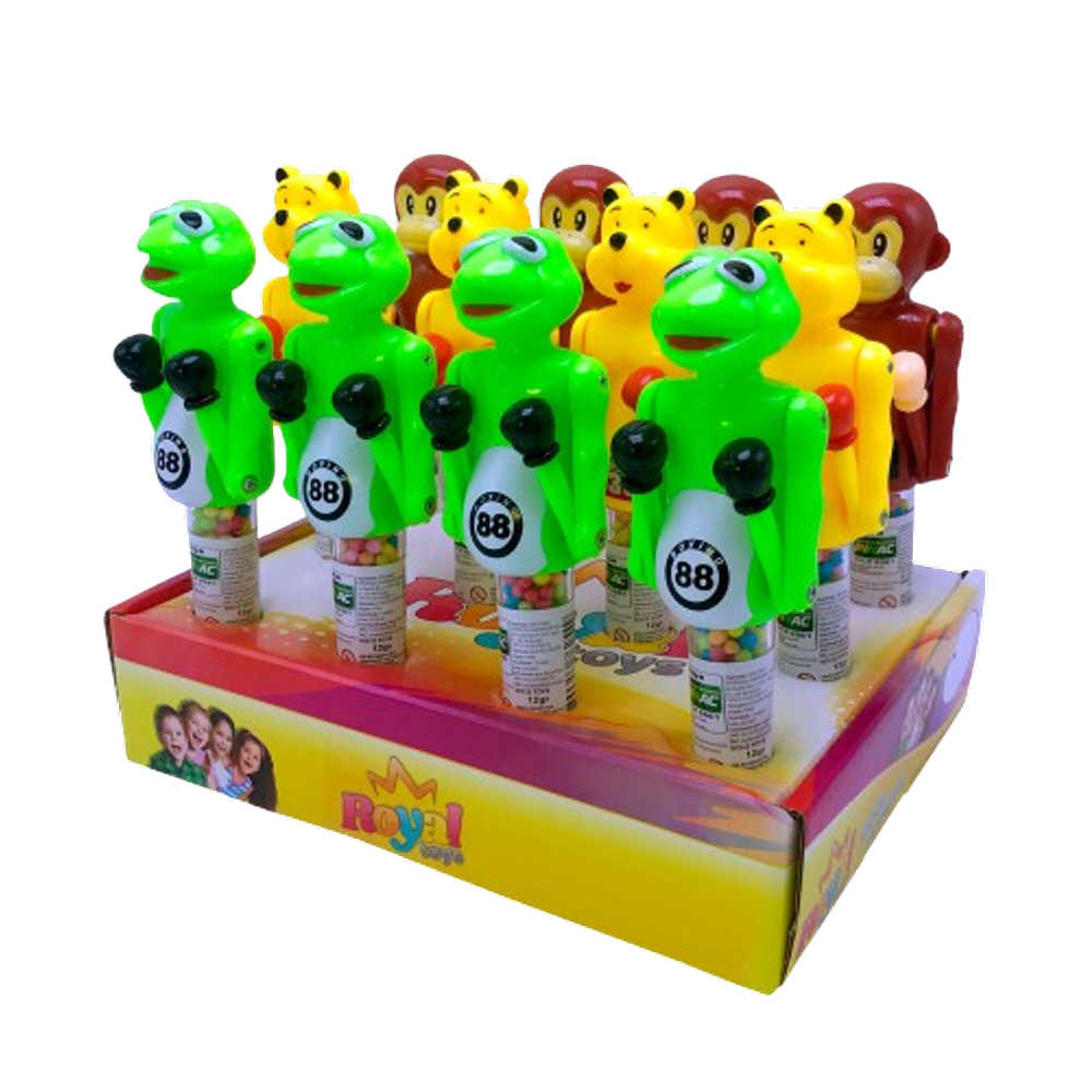 Sapo Toys (12 unidades) – Brincadeira de Impacto