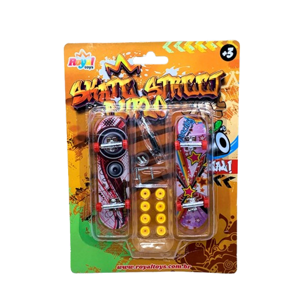 Skate Street Manobras e Radicalidade em Miniatura 24 unidd