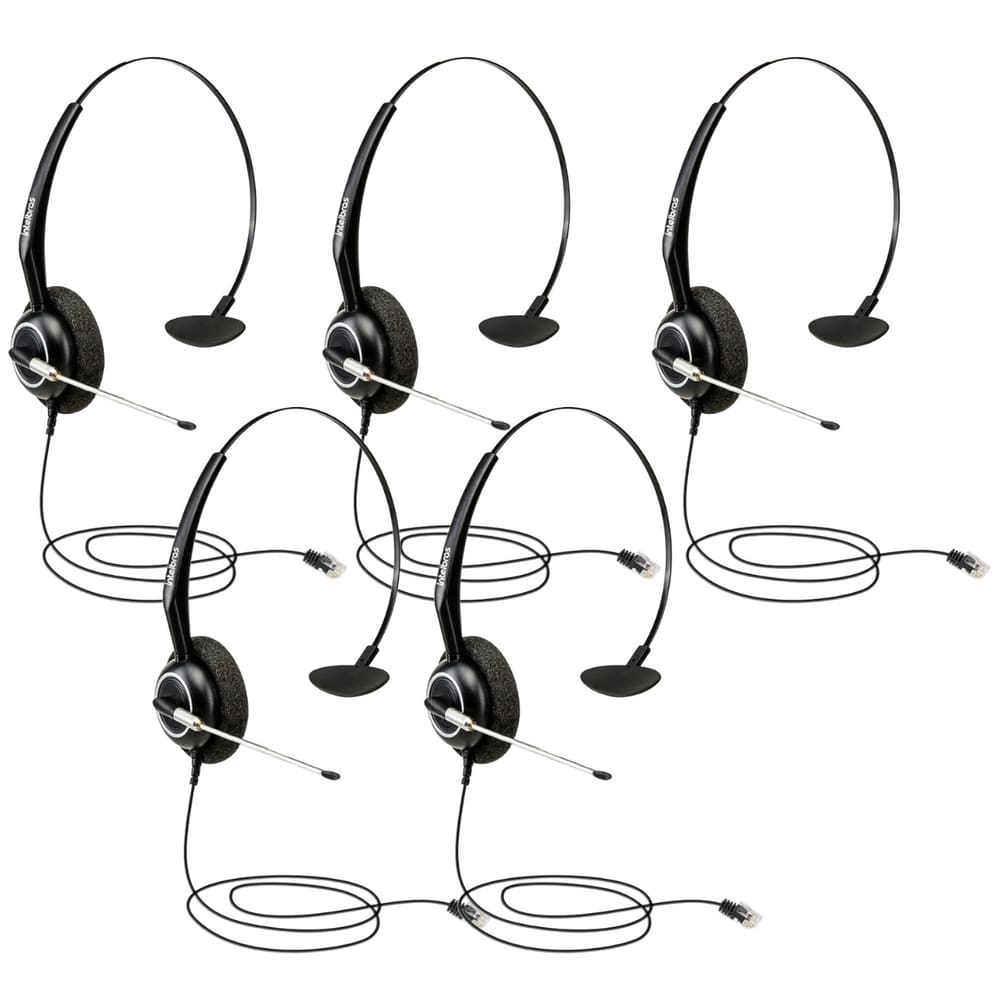 Headset Intelbras Mono THS 55 RJ9 - 5 Unidades