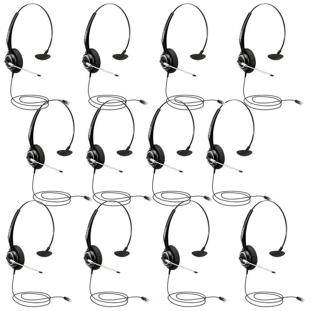 Headset Intelbras Mono THS 55 RJ9 - 12 Unidades