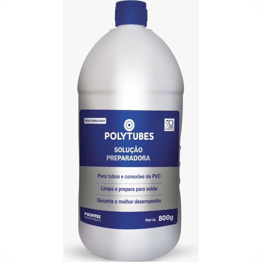 Solucao Preparadora Pvc Polytubes 800G Pultivec Ba004