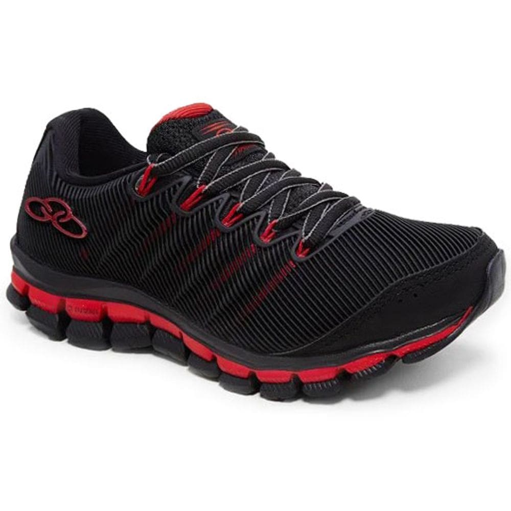 Tênis Infantil Olympikus Dynamic - Preto e Vermelho