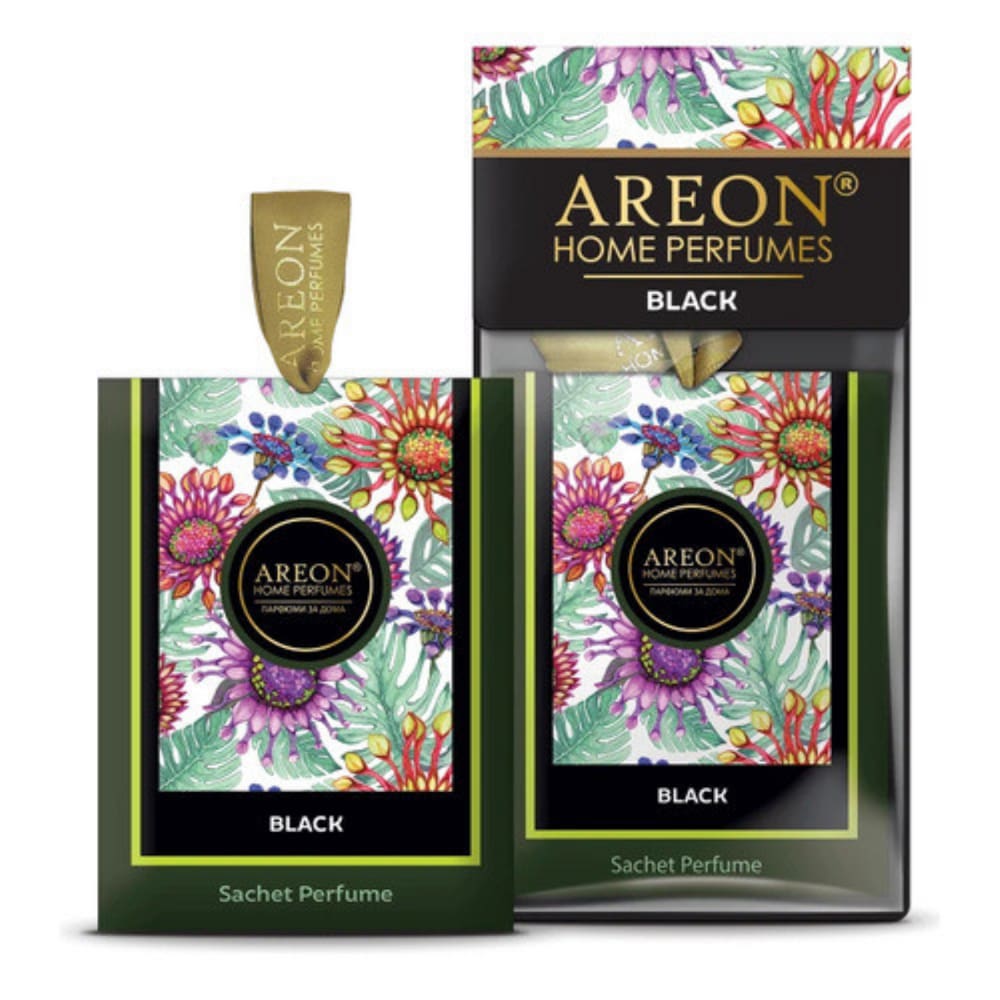 Aromatizador Home Sache Perfume Black Areon