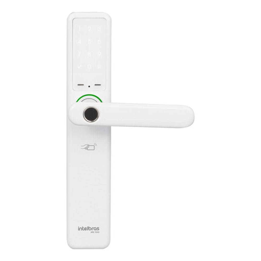 Fechadura Eletronica Digital Wifi Biometria Cartao Intelbras