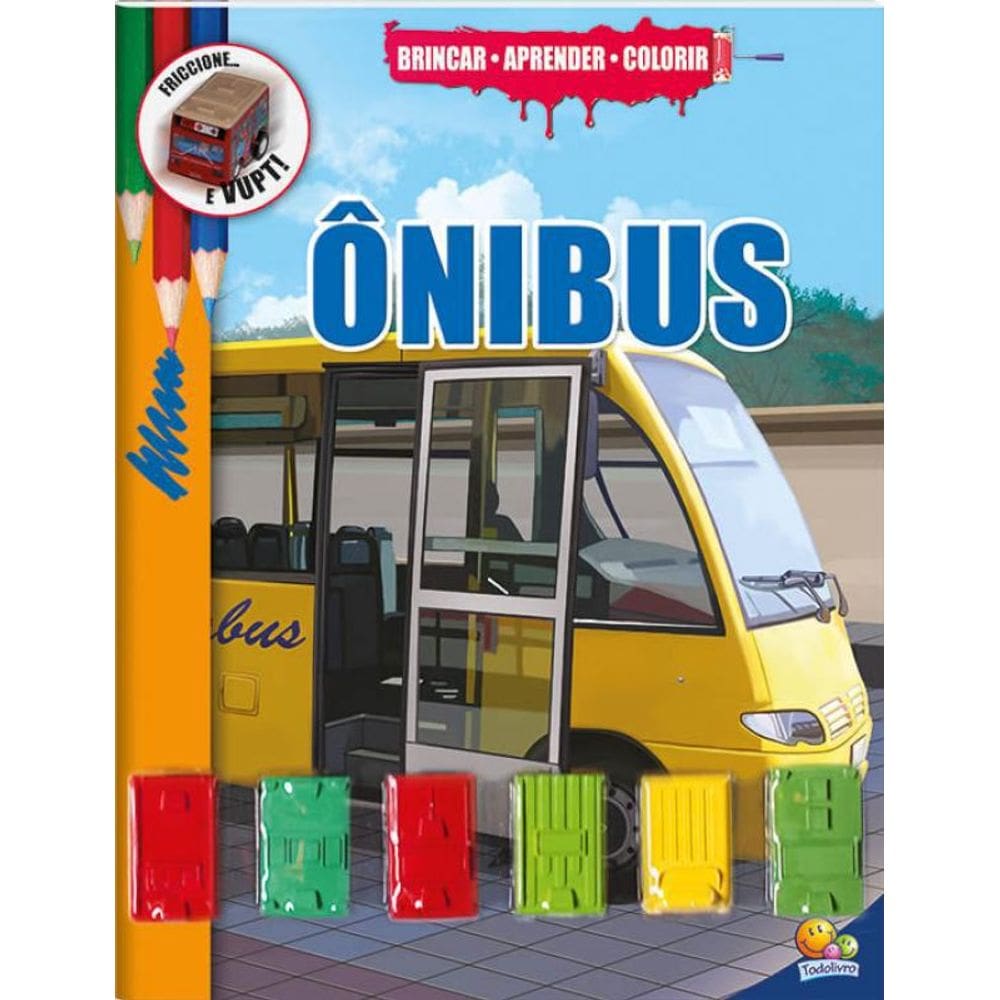 Livro Brincar-Aprender-Colorir: