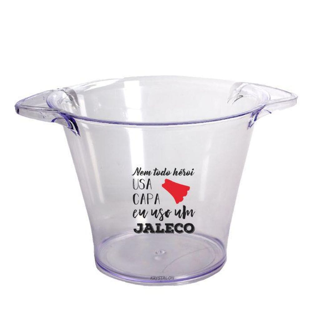 Balde De Gelo 5L Personalizado Profissional Da Saúde