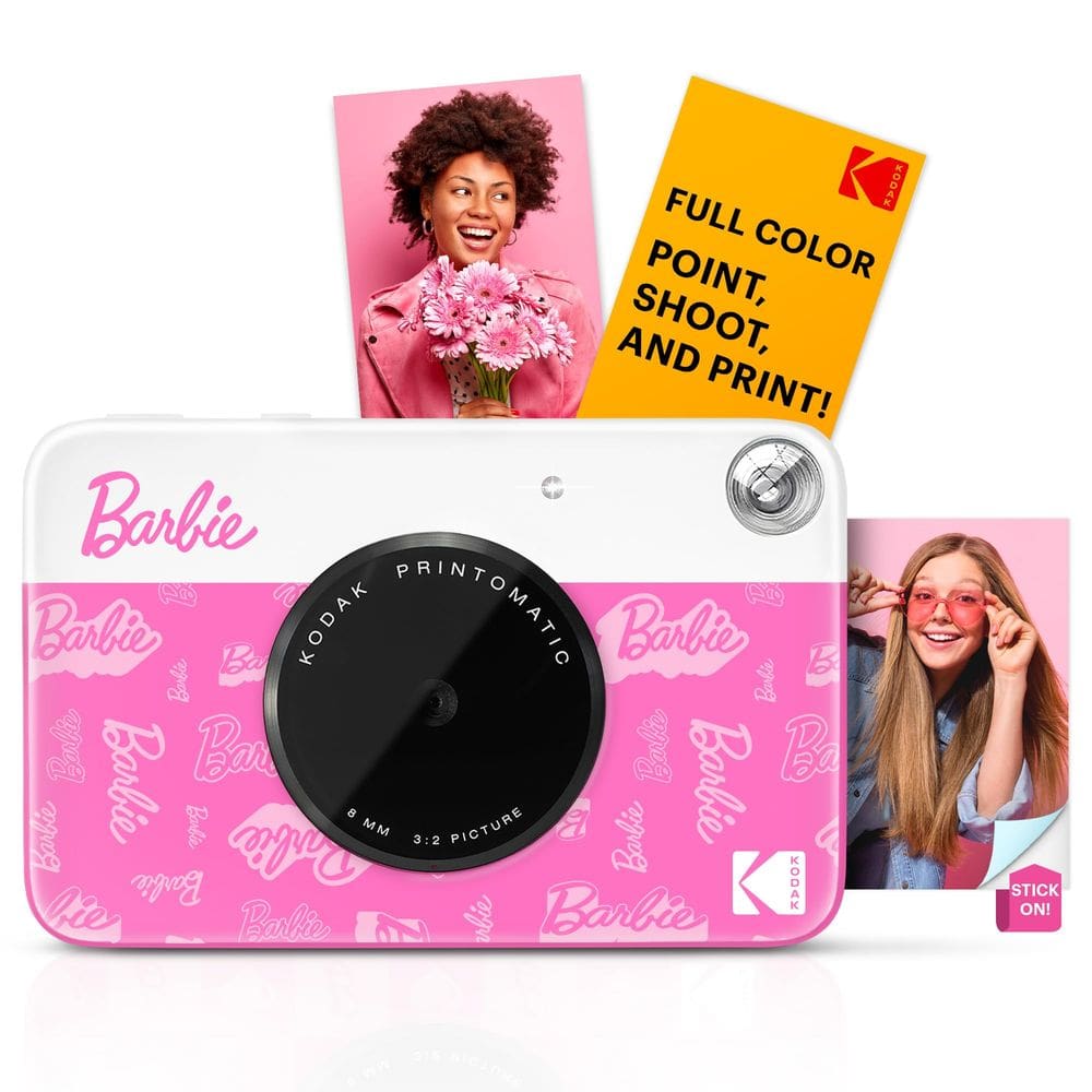 Câmera digital Kodak Printomatic Barbie 5MP com foto de 2x3"