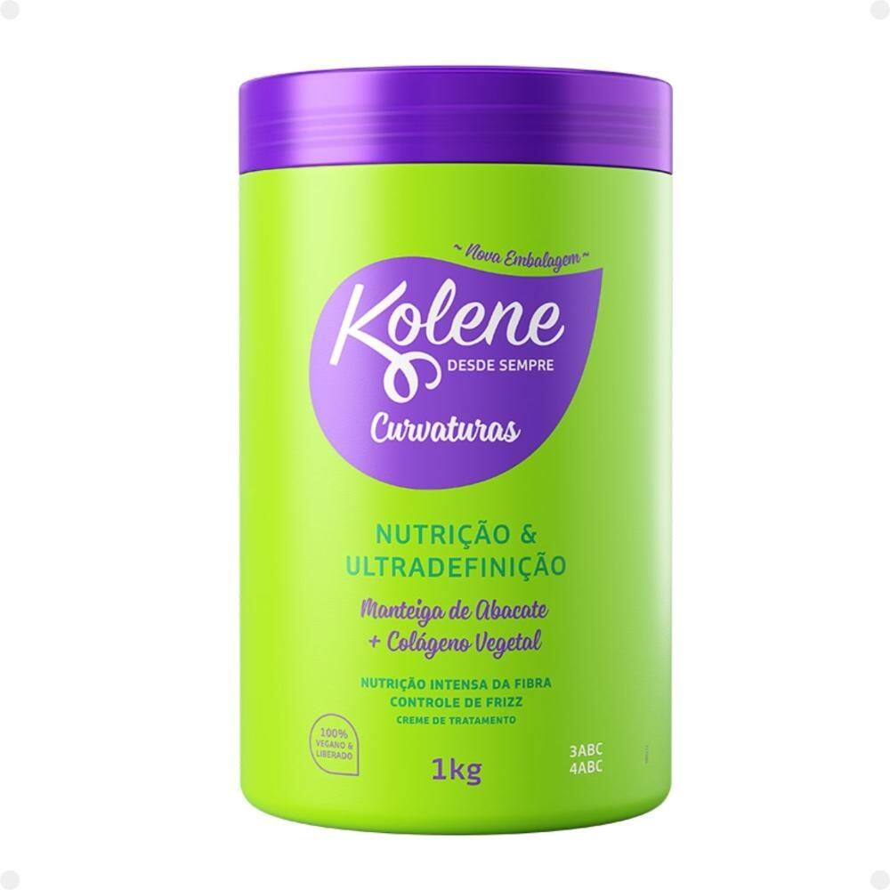 Creme de Tratamento Kolene Curvaturas Nutrição e Ultradefinição 1Kg